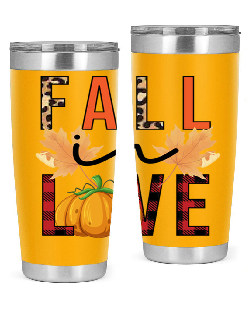 Fall in Love 104#- fall- Tumbler