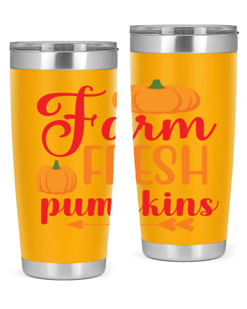 FarmFreshPumpkins 177#- fall- Tumbler
