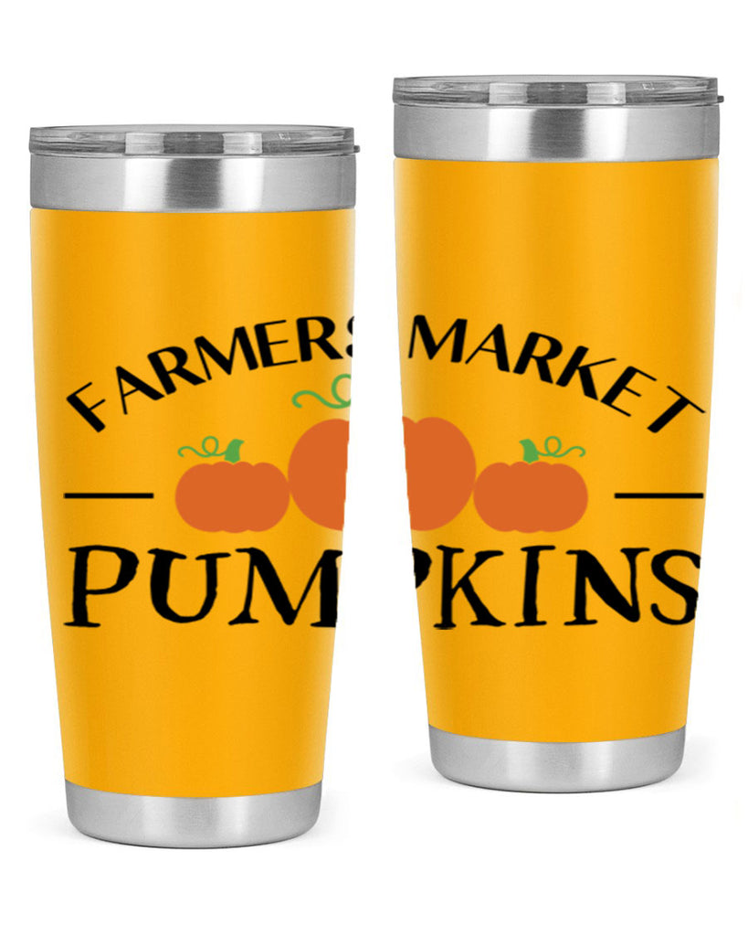 Farmers Market Pumpkins 178#- fall- Tumbler