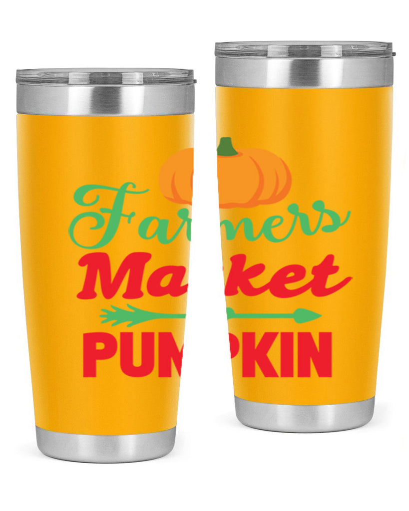 FarmersMarketPumpkin 180#- fall- Tumbler