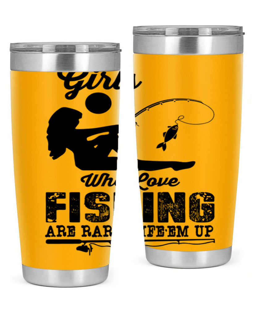 Fishing design 166#- mermaid- Tumbler