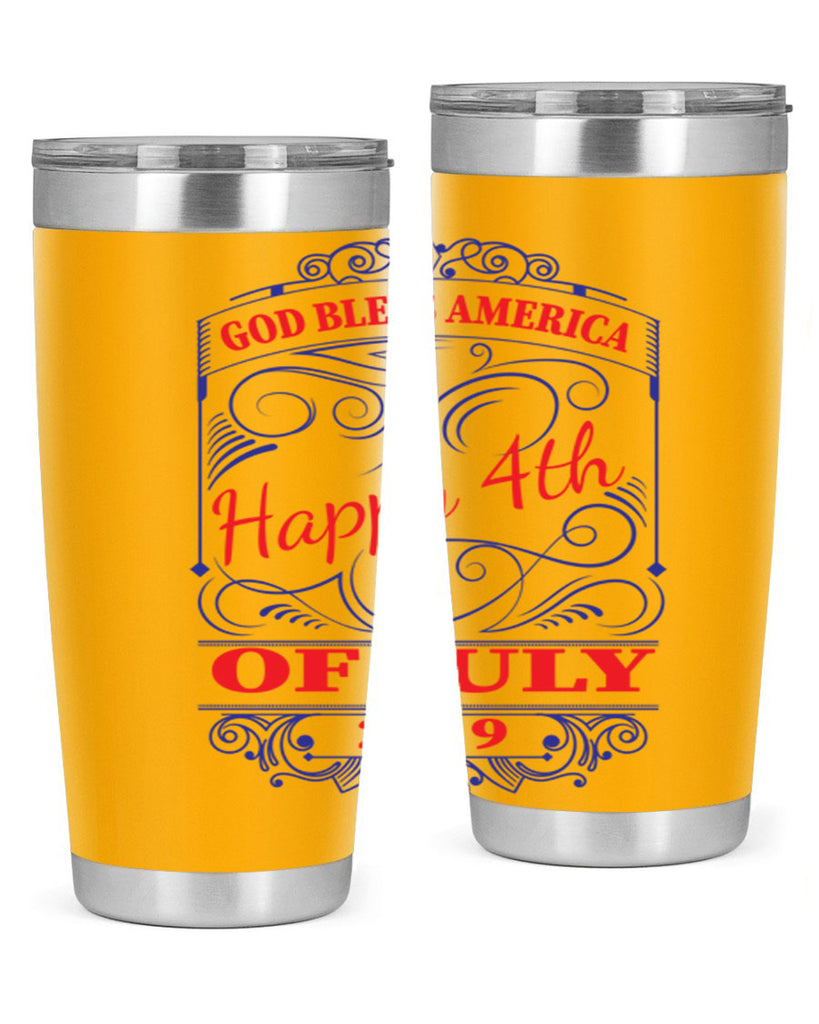 GOD BLESS AMERICA Happy thOF JULY Style 94#- Fourt Of July- Tumbler