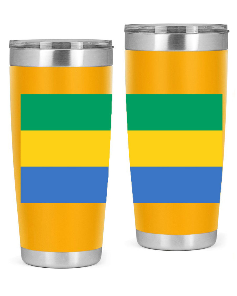 Gabon 136#- world flags- Tumbler