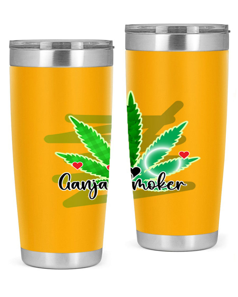 Ganja Smoker 88#- marijuana- Tumbler