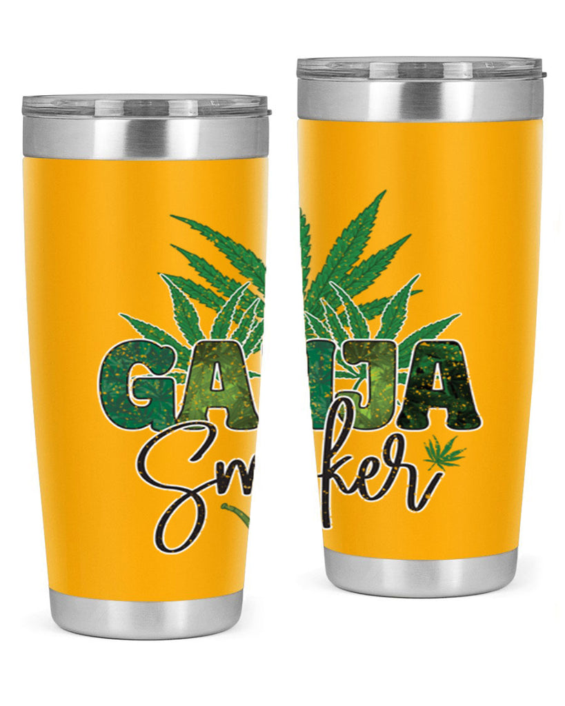 Ganja Smoker Sublimation 89#- marijuana- Tumbler