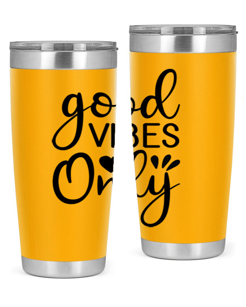 Good vibes only design 202#- mermaid- Tumbler