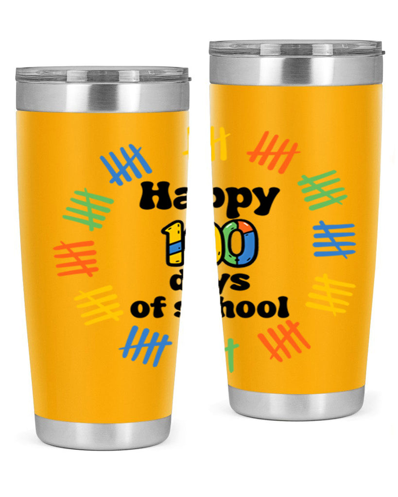 Happy 100 Days of School 51#- 100 days of school- Tumbler