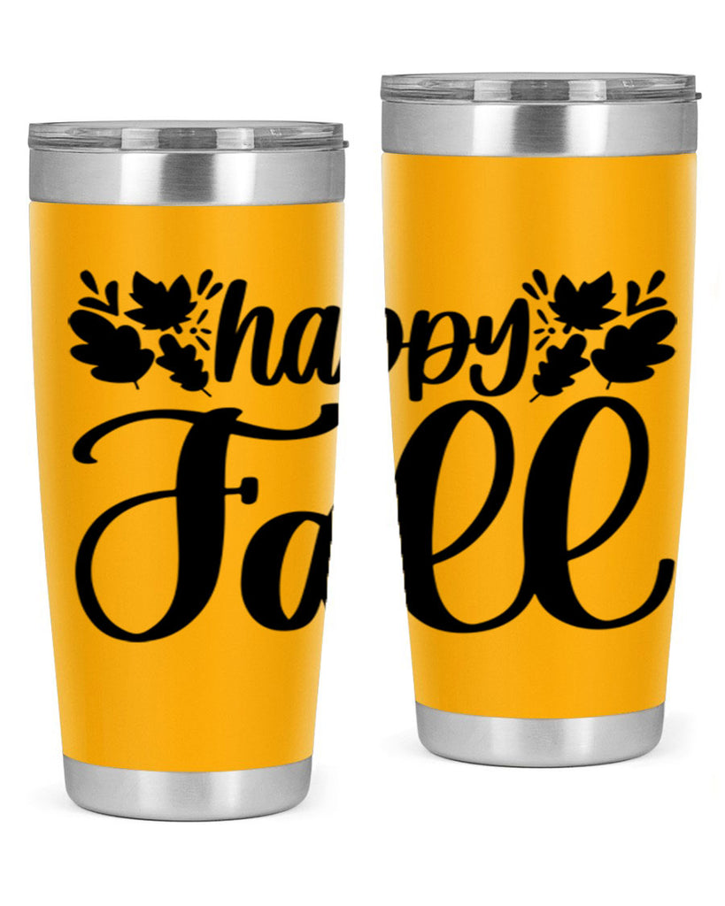 Happy Fall 489#- fall- Tumbler