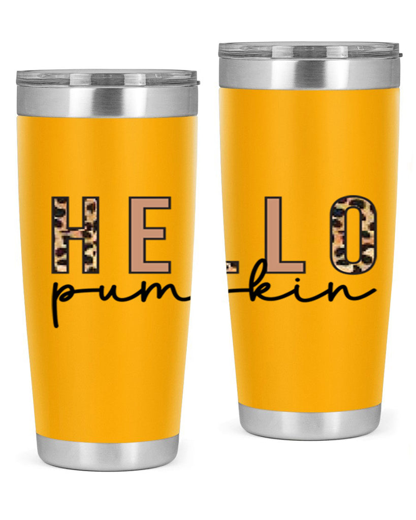 Hello Pumpkin Fall 291#- fall- Tumbler