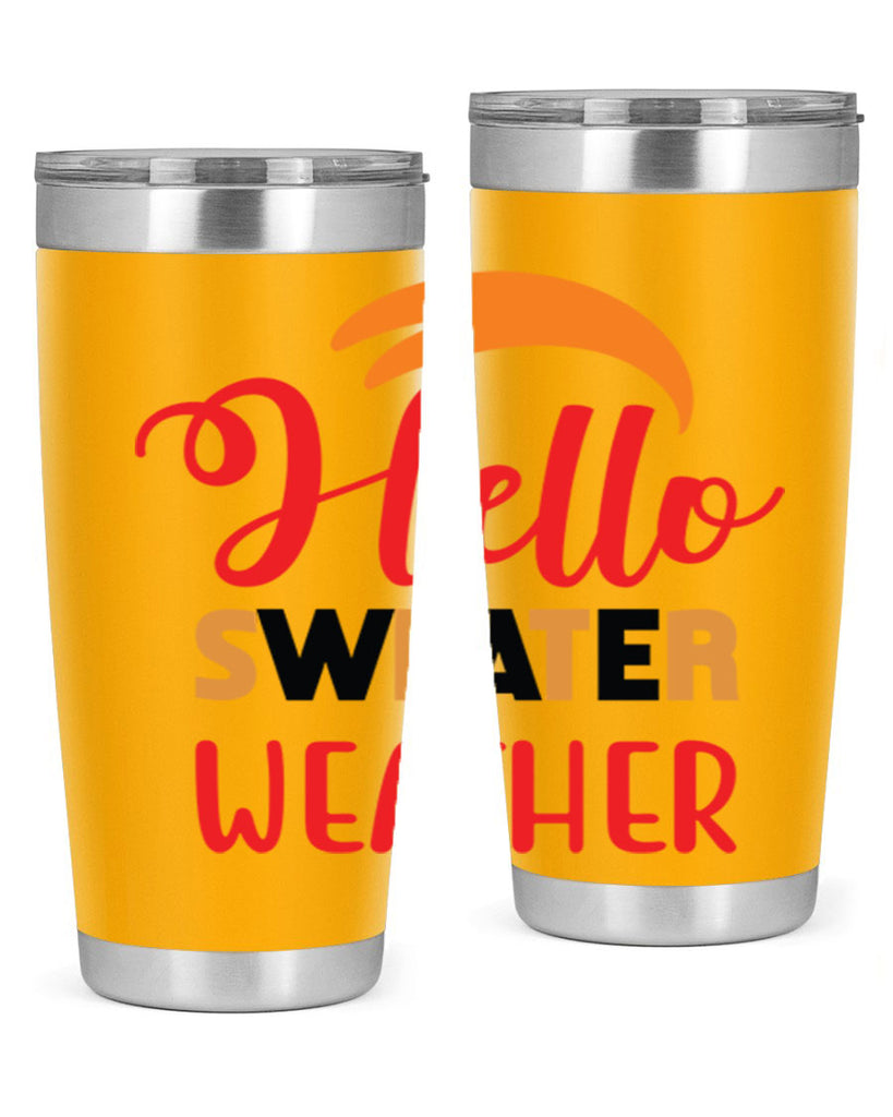 HelloSweaterWeather 301#- fall- Tumbler