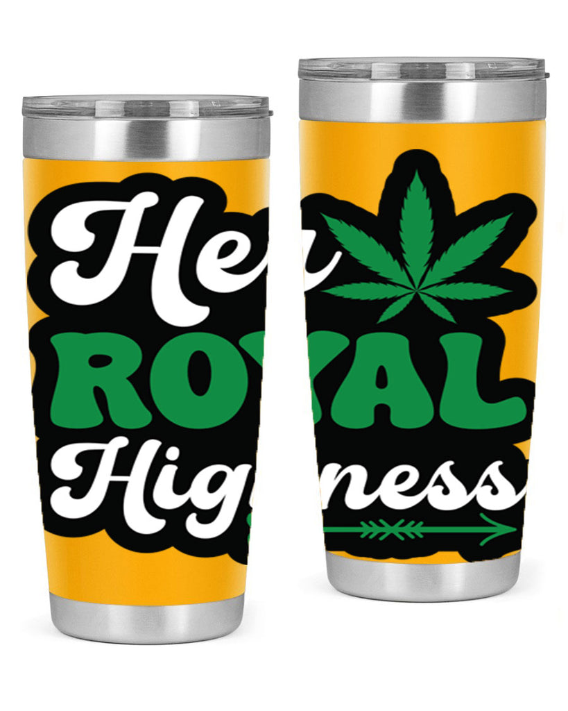 Her royal highness 107#- marijuana- Tumbler