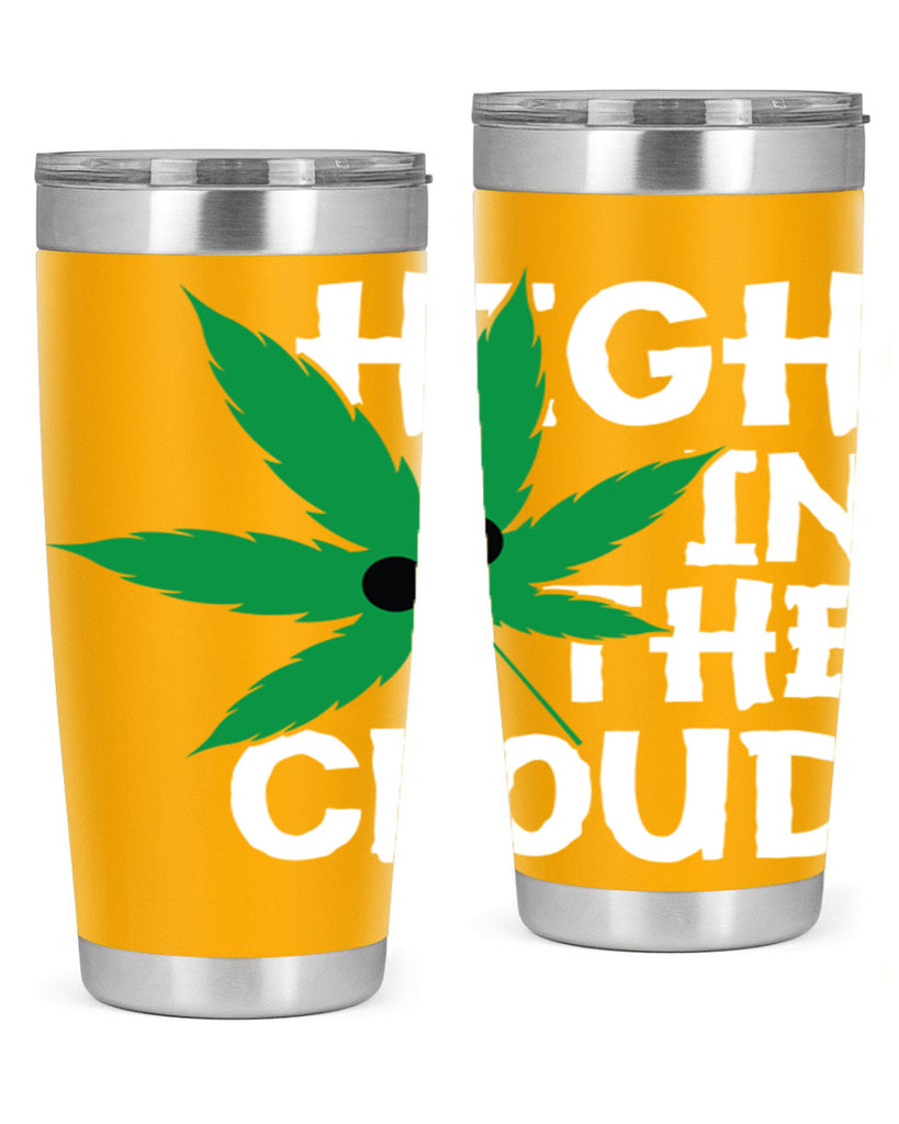 High in the cloud 114#- marijuana- Tumbler