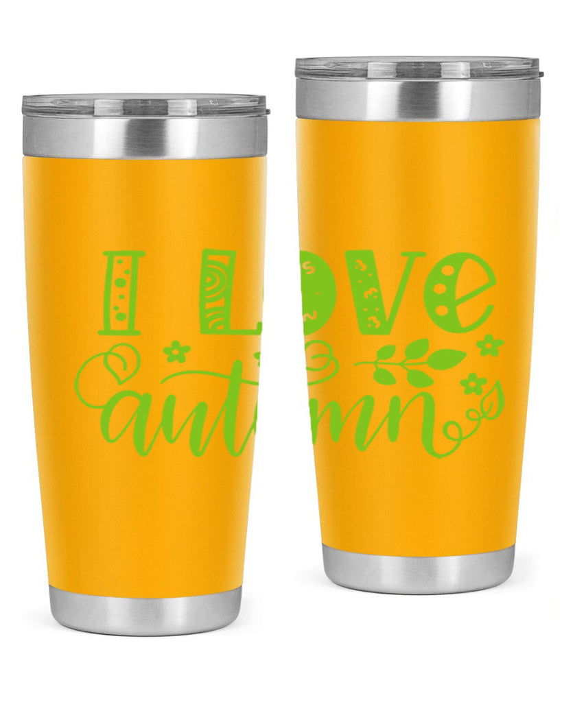 I Love Autumn 325#- fall- Tumbler