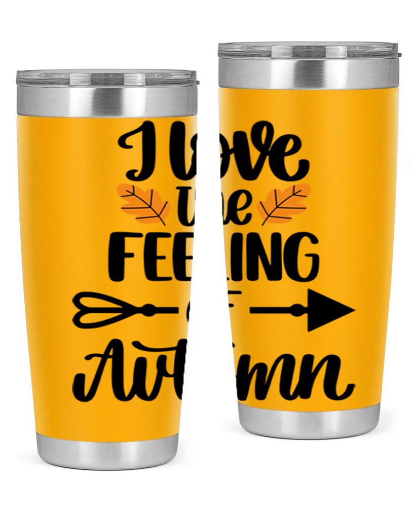 I Love The Feeling Of Autumn 499#- fall- Tumbler