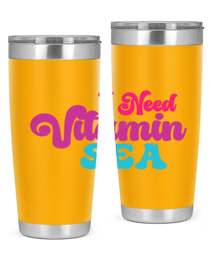 I Need Vitamin Sea 217#- mermaid- Tumbler