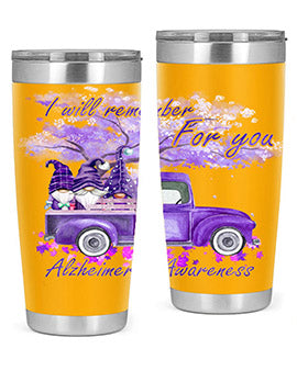 I Will Remember For You AlzheimerS 182#- alzheimers- Tumbler