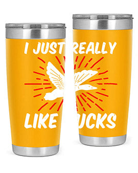 I just really like ducks Style 50#- duck- Tumbler