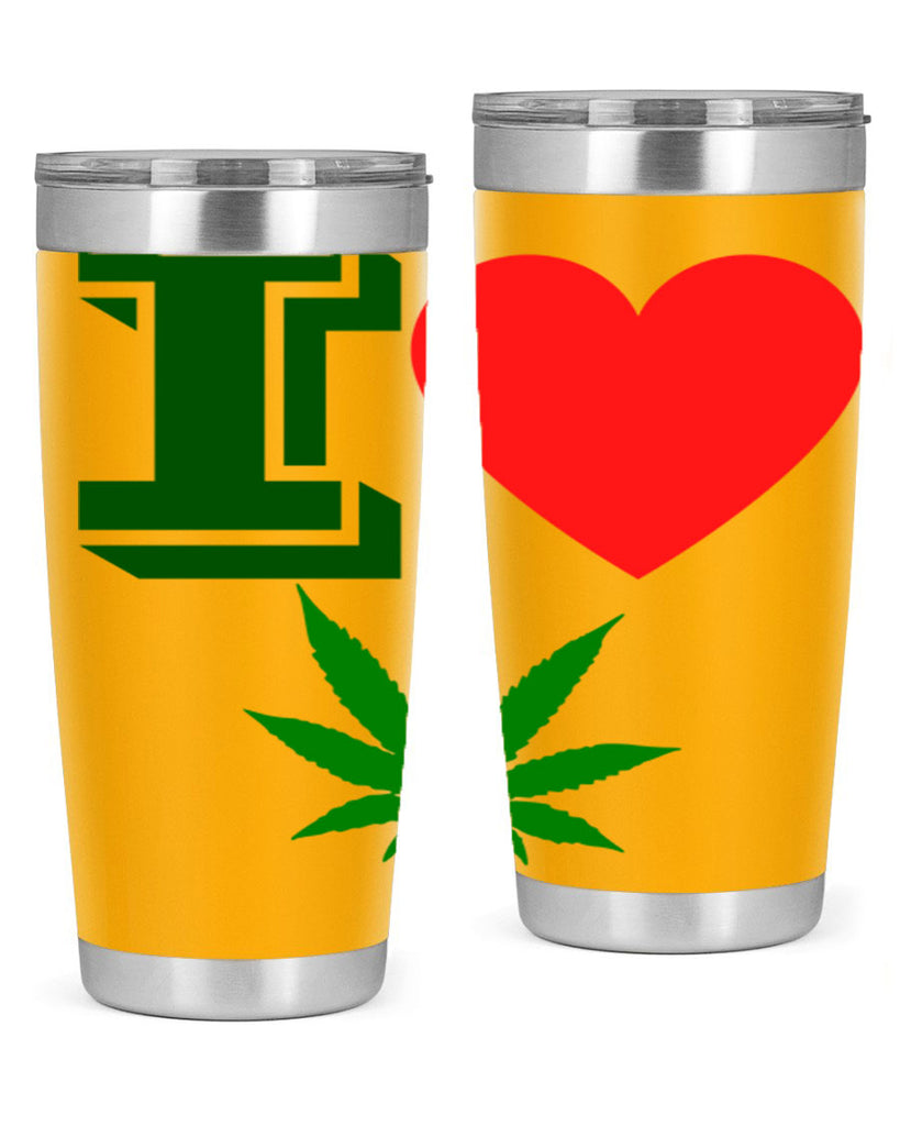 I love Cannabis 127#- marijuana- Tumbler