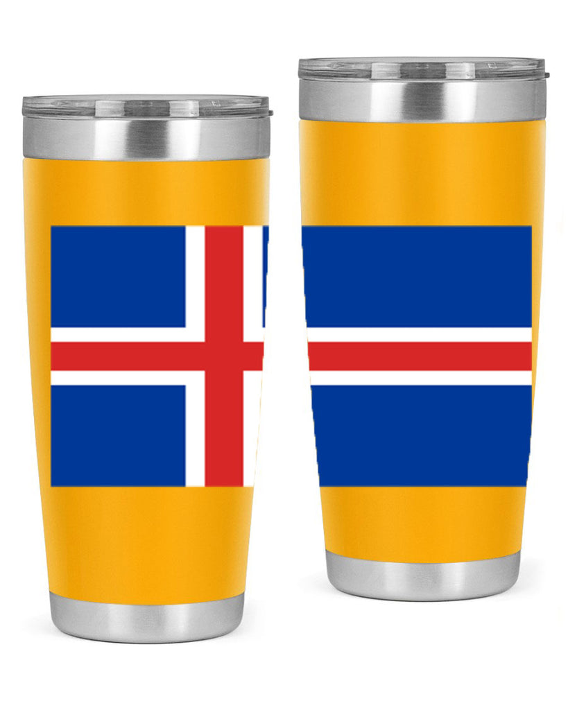 Iceland 122#- world flags- Tumbler
