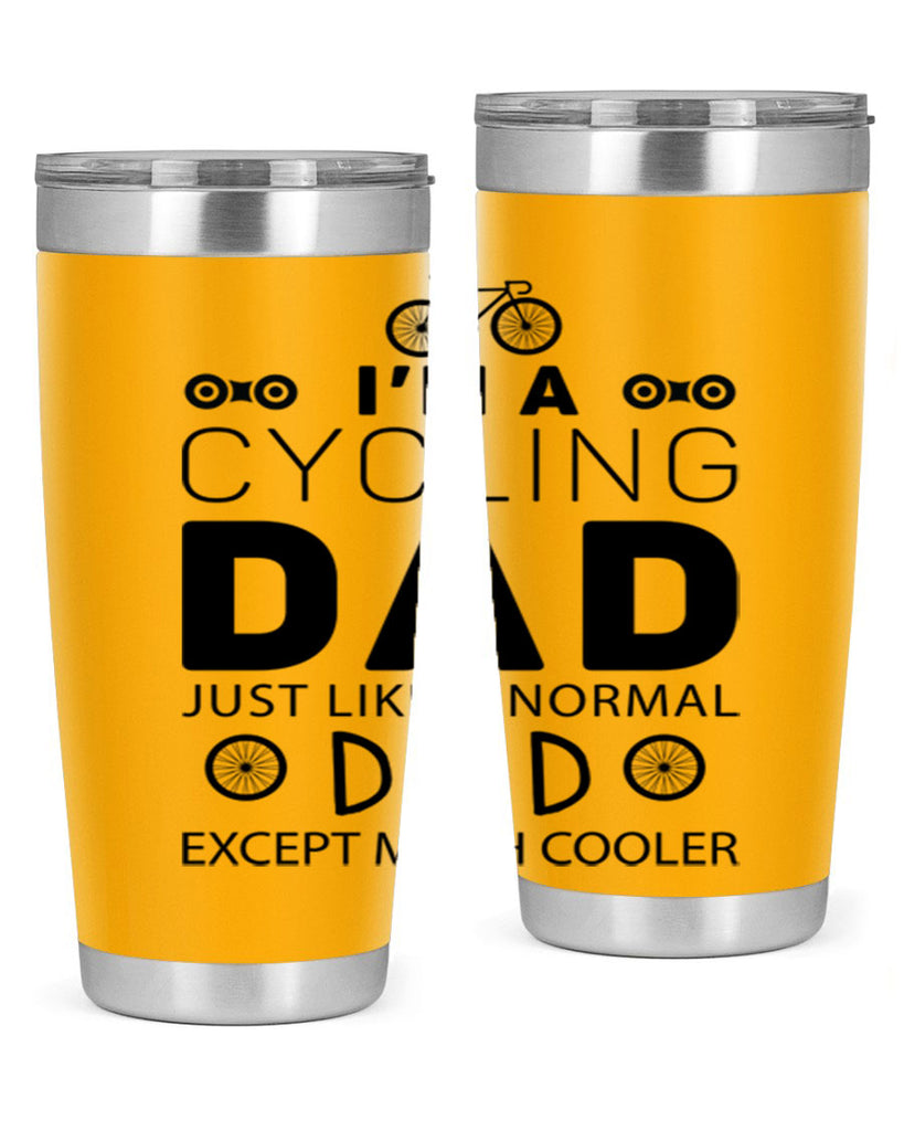 Im A Cycling Dad 4#- dad- Tumbler