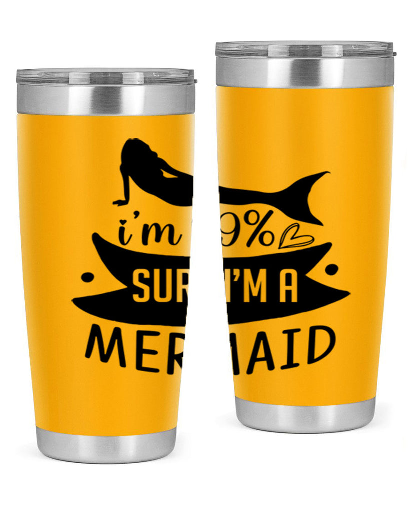 Im sure im a 248#- mermaid- Tumbler