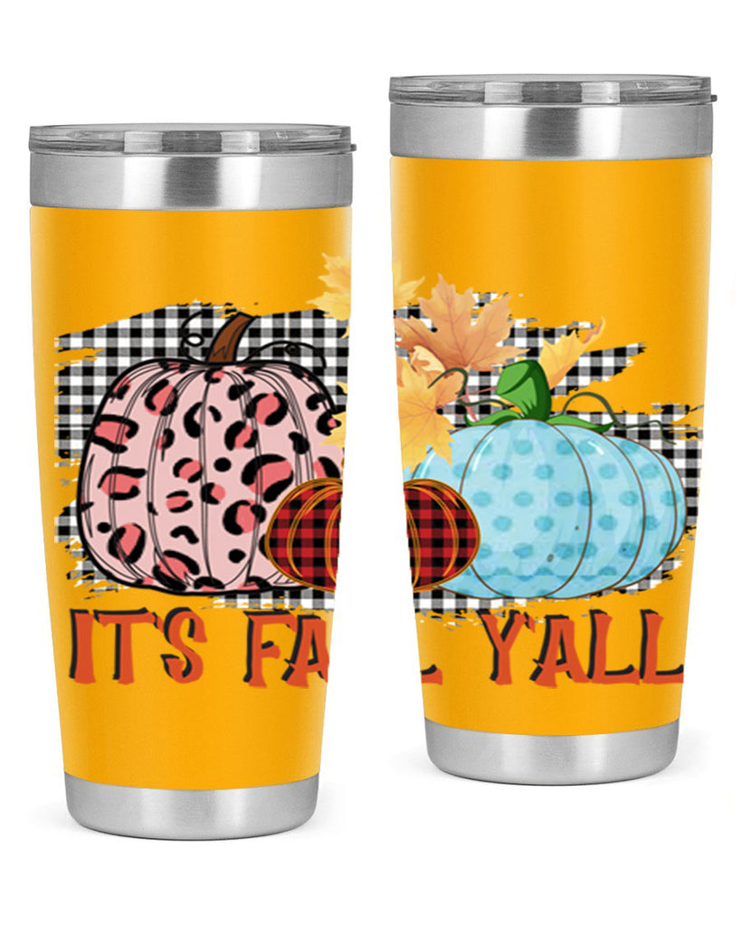 Its Fall Yall Design 371#- fall- Tumbler