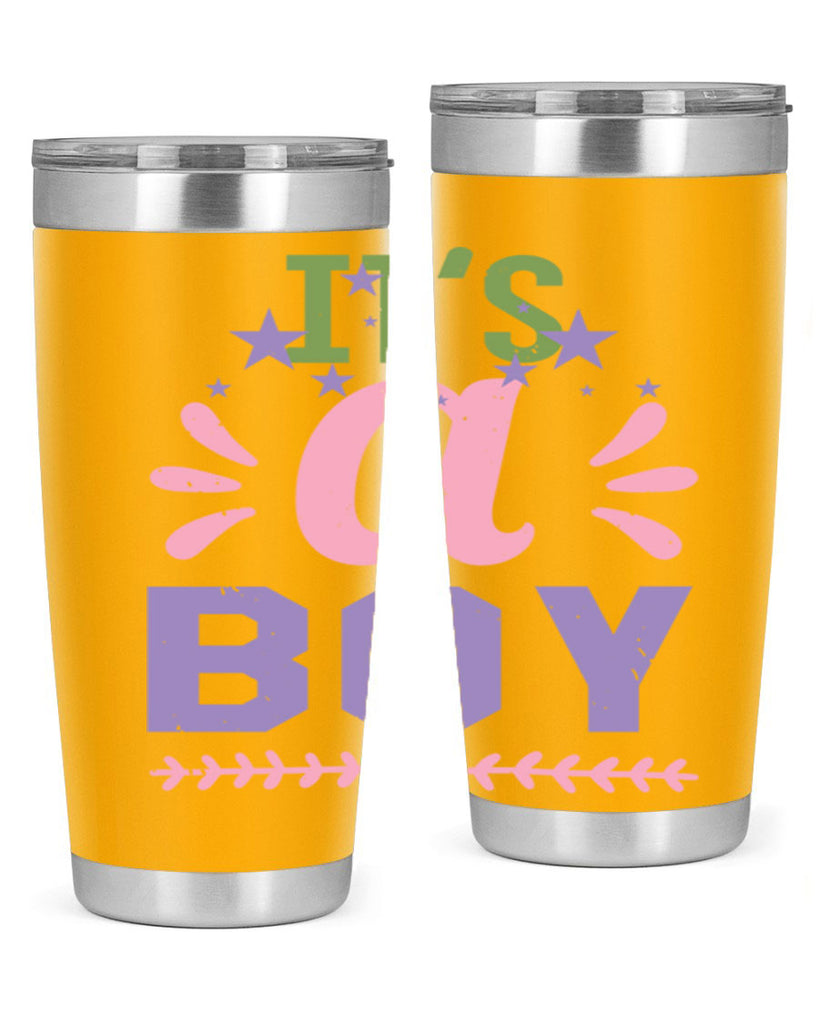 Its a boy Style 33#- baby shower- tumbler