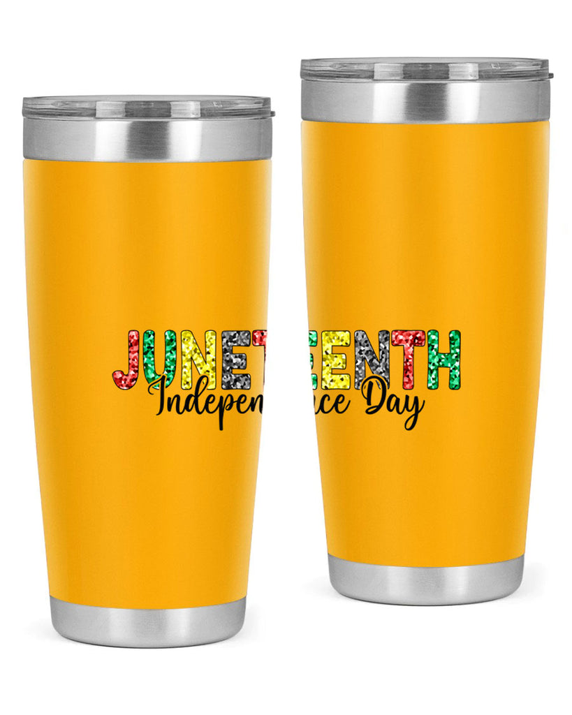 Juneteenth Independence Day 37#- Juneteenth- tumbler