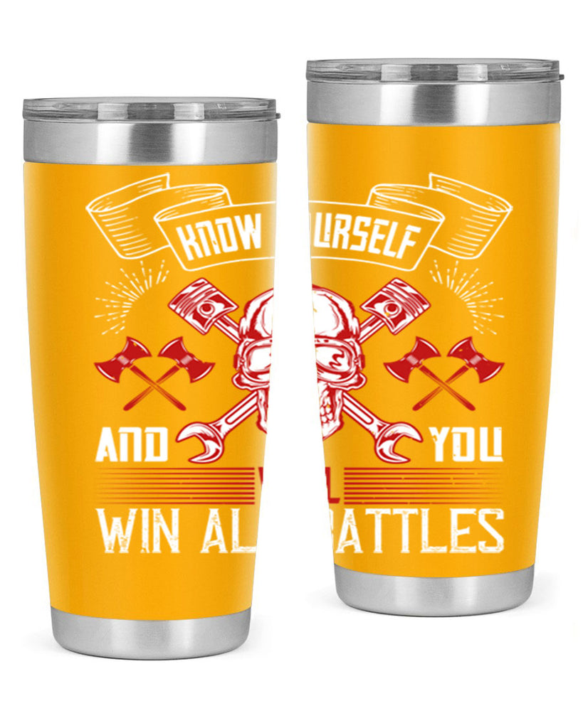 Know yourself and you will win all battles Style 25#- coaching- tumbler