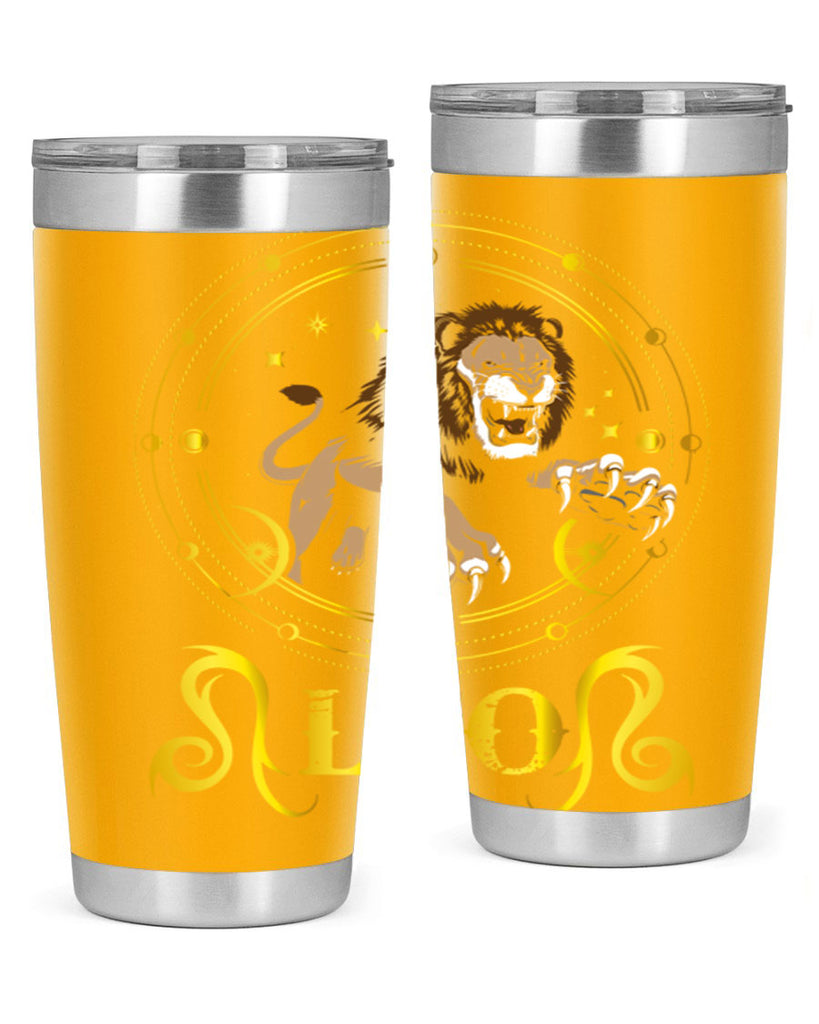 Leo 297#- zodiac- Tumbler