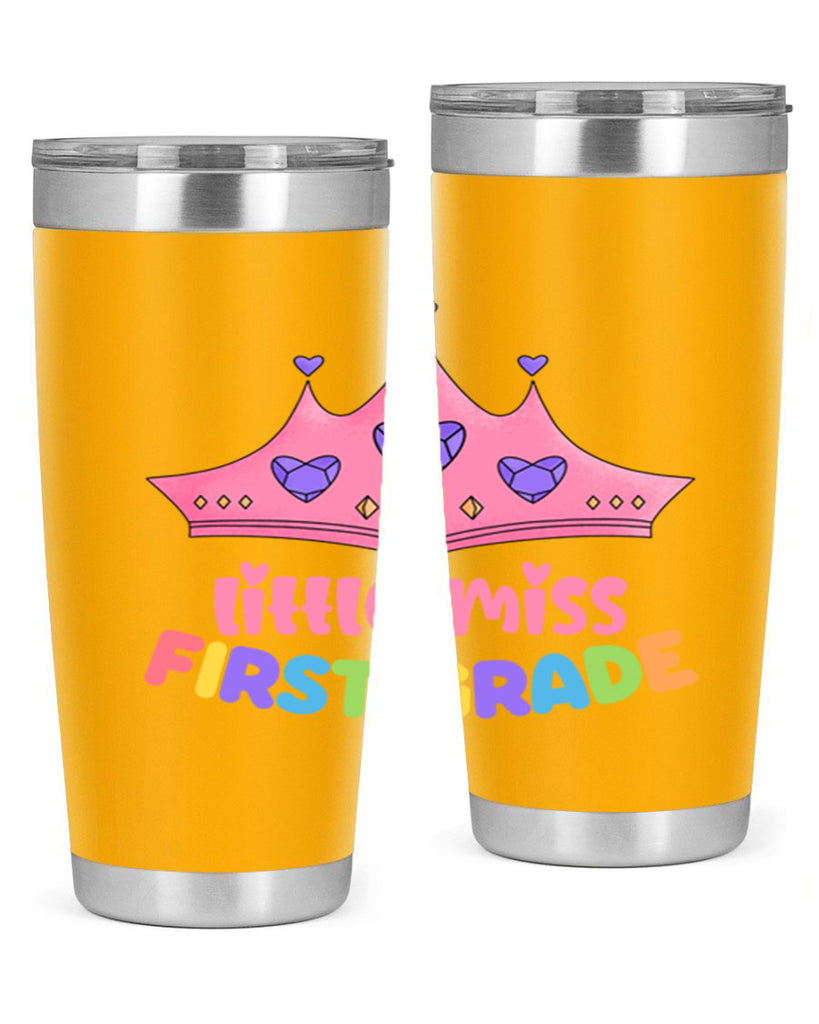 Little Miss 1st Grade 9#- 1st grade- Tumbler