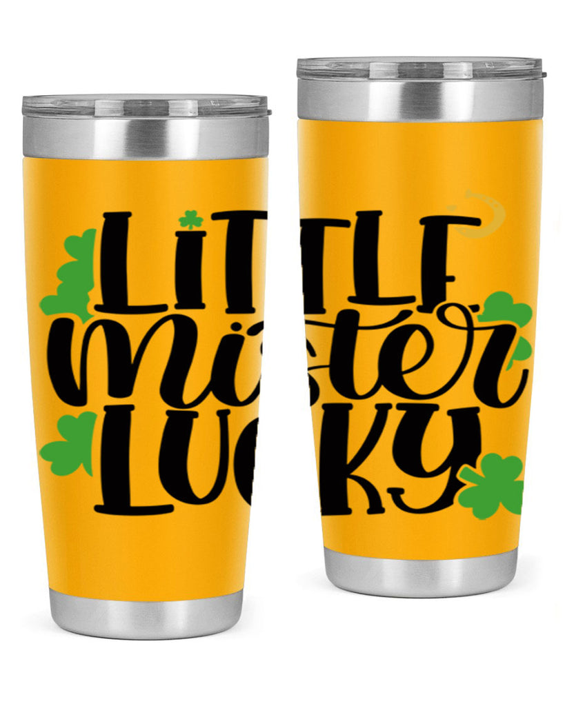 Little Mister Lucky Style 67#- St Patricks Day- Tumbler