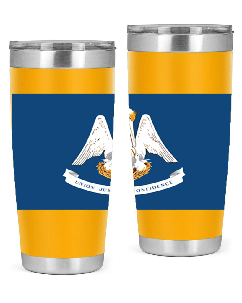 Louisiana 34#- Us Flags- Tumbler