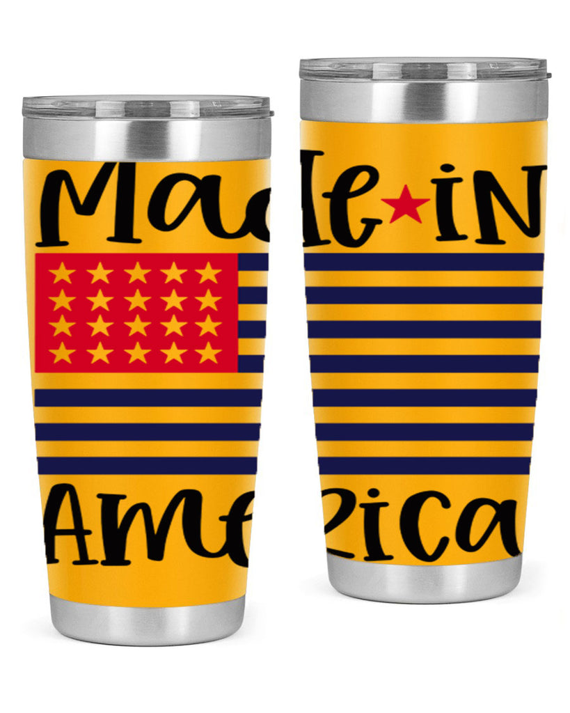 Made in America Style 164#- Fourt Of July- Tumbler