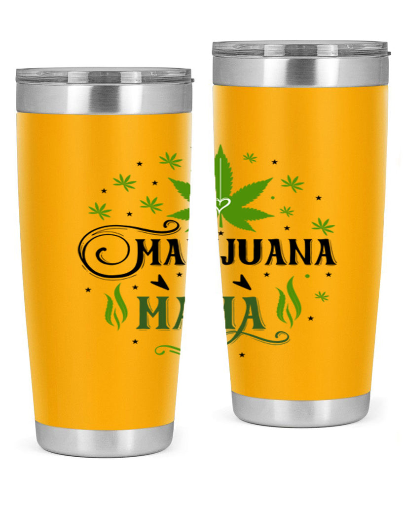 Marijuana Mama 208#- marijuana- Tumbler