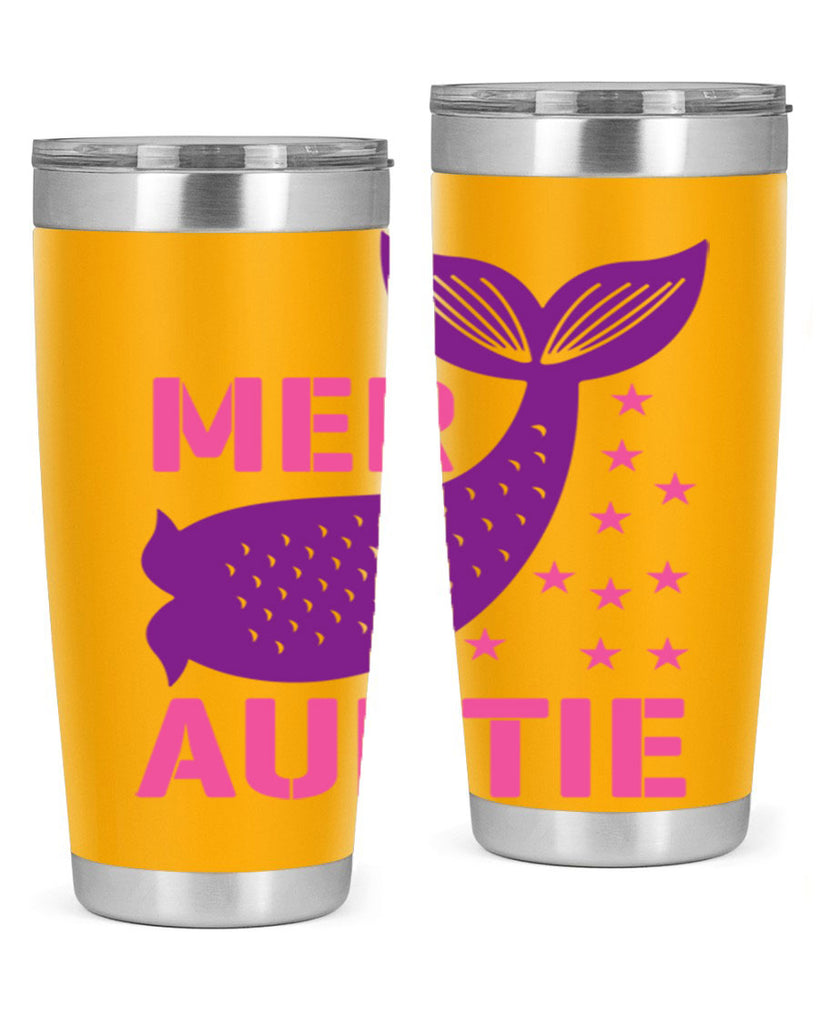 Mer Auntie 320#- mermaid- Tumbler