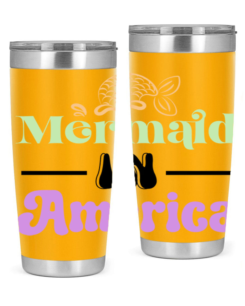Mermaid In America 420#- mermaid- Tumbler