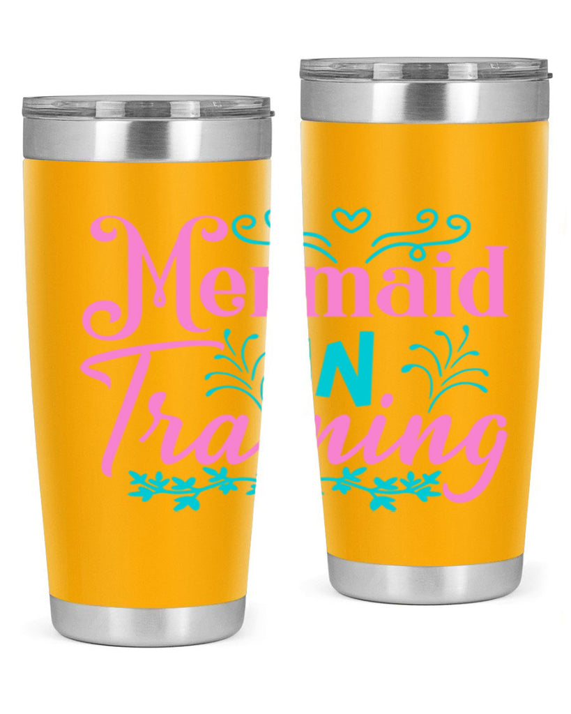 Mermaid In Training 366#- mermaid- Tumbler