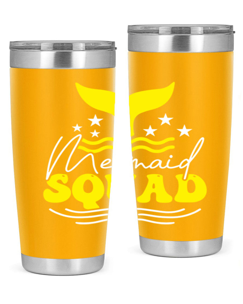 Mermaid Squad 377#- mermaid- Tumbler