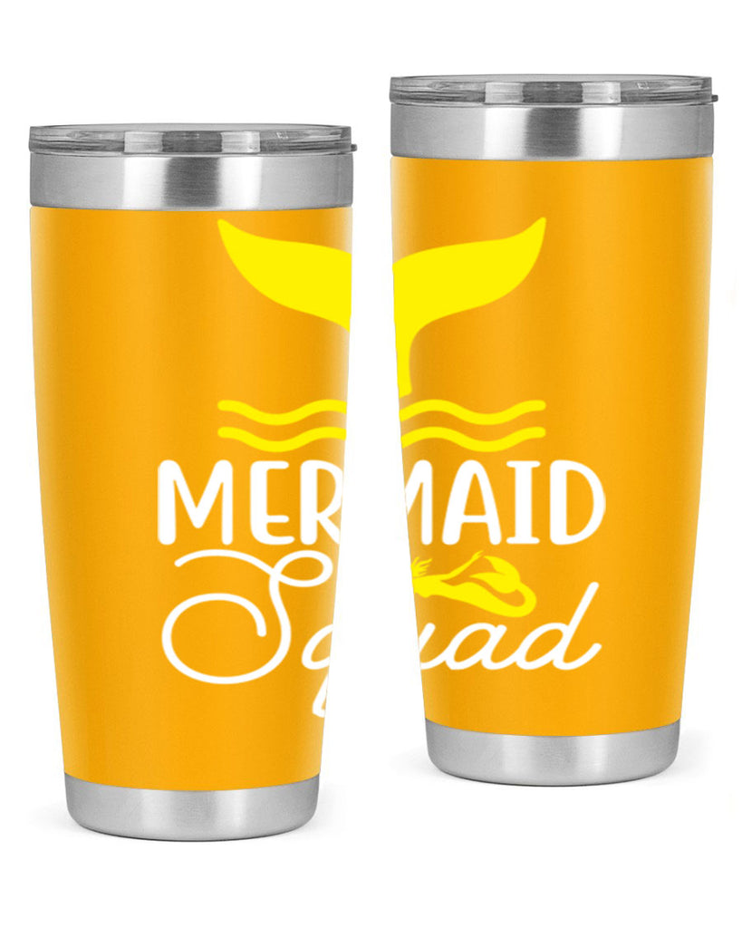 Mermaid Squad 380#- mermaid- Tumbler