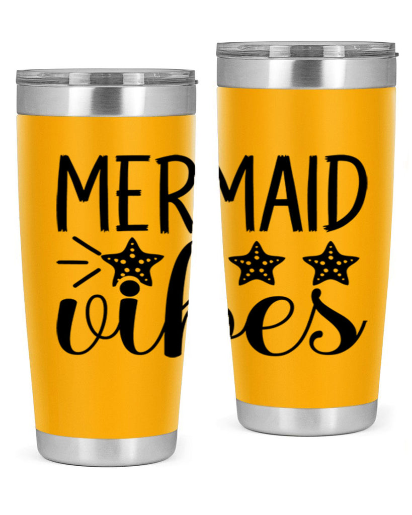 Mermaid Vibes 457#- mermaid- Tumbler