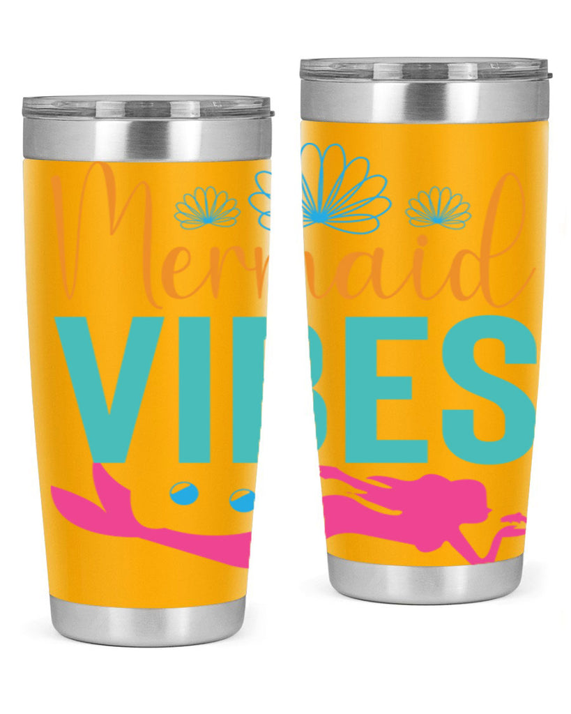 Mermaid Vibes Design 465#- mermaid- Tumbler