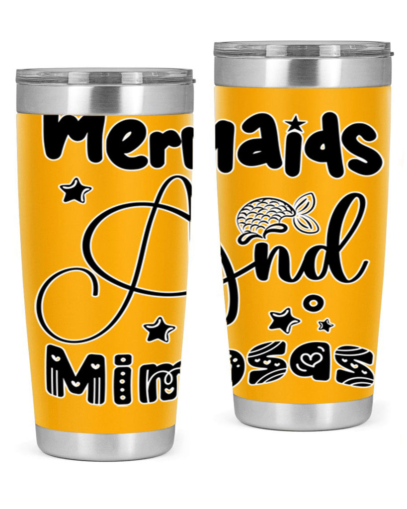 Mermaids and Mimosas 475#- mermaid- Tumbler