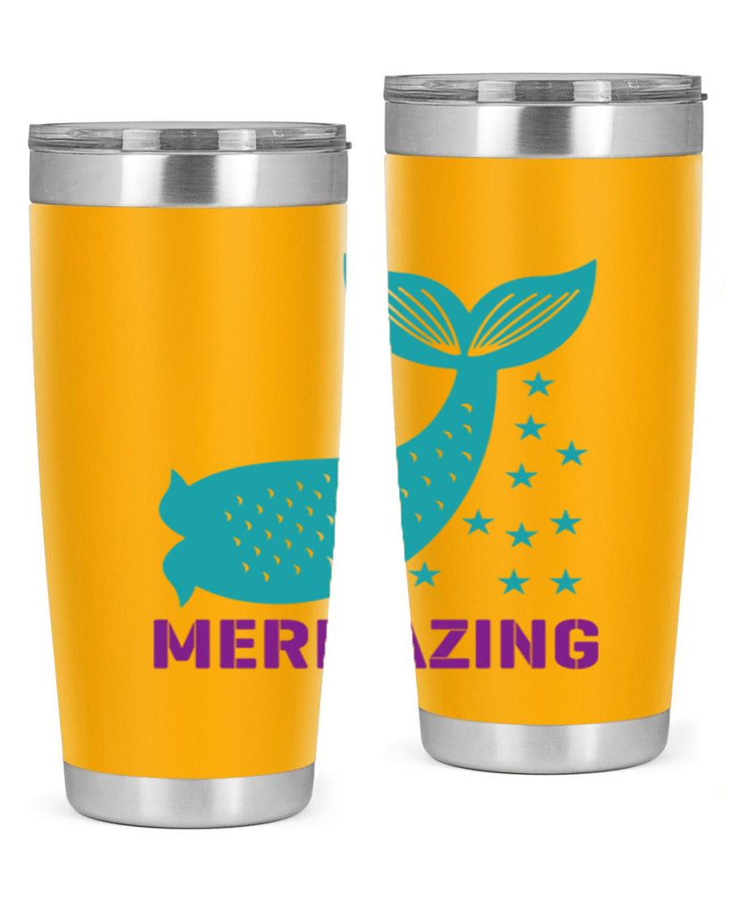 Mermazing 502#- mermaid- Tumbler