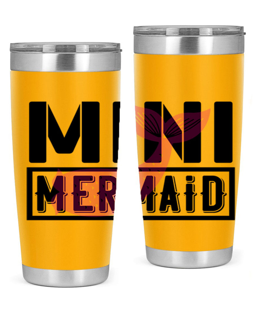 Mini mermaid 504#- mermaid- Tumbler
