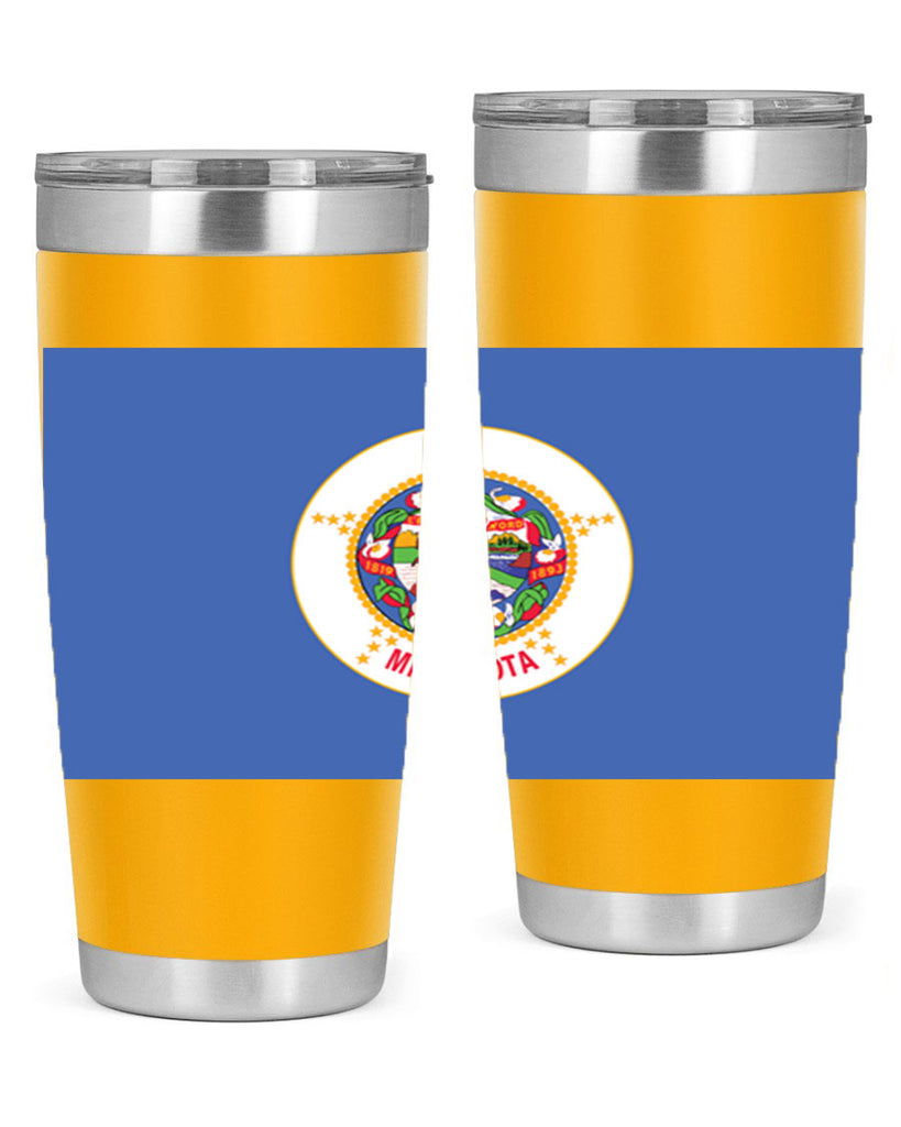 Minnesota 29#- Us Flags- Tumbler