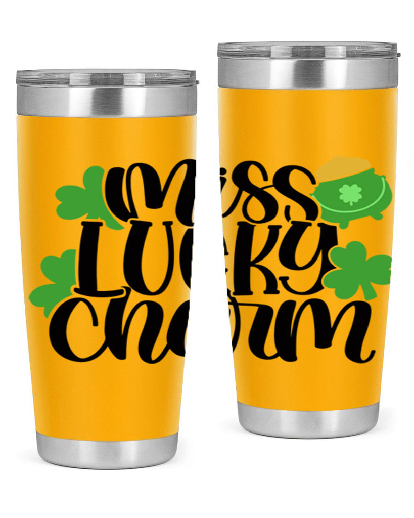 Miss Lucky Charm Style 48#- St Patricks Day- Tumbler