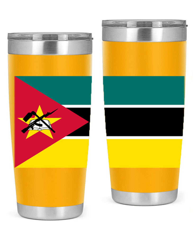 Mozambique 80#- world flags- Tumbler
