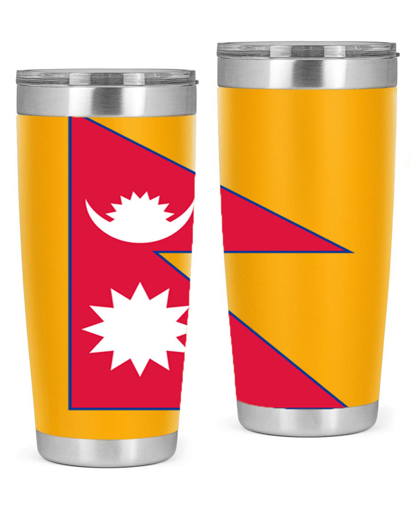 Nepal 76#- world flags- Tumbler