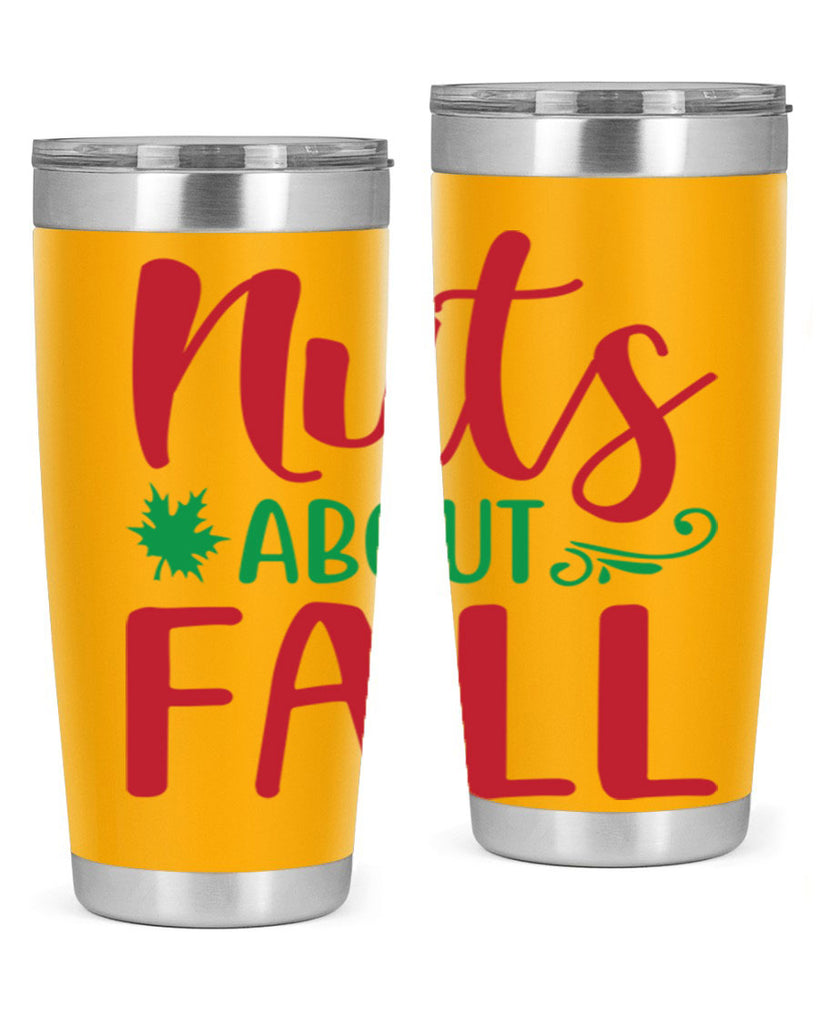 Nuts About Fall 443#- fall- Tumbler